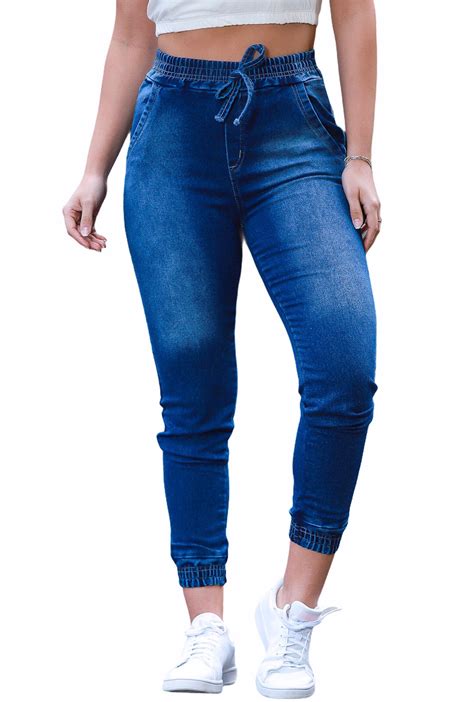 calça jeans jogger feminina-4